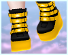 ☾ Neon Yellow Boots