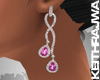 [KR] Gem Drop Earrings