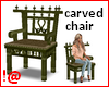 !@ Carved chair