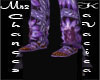 Afrikan Sandals Purple