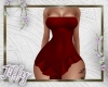 T!| Red Ruffle Dress