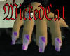 Wickeds Pink Nails