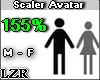 Scaler Avatar M - F 155%