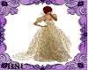 BSU Gold Sparkle Gown