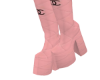  pink boots