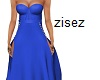 !z!blue bridemaid dress