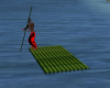 Bamboo raft