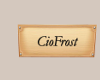 CioFrost Wall Sign