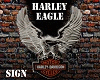 Harley Eagle Sign