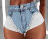 SHORT JEANS RLL WHITE