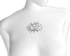 Chest tattoo -Sun & Moon