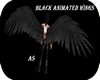 Black Animated Wings