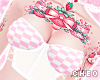 𝓒.STRAWBERRY cute top