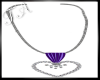 TA`Purple Heart Necklace