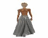 P9]"KATE"Silver Gown