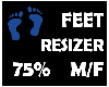 75%  Foot Scaler