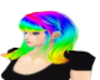 F Rainbow Rave Hair Ani