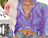 Denim Rigged Top (Purp)