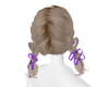 f-hair ribbon-purple