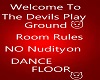 Devils play ground rules