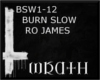 [W] BURN SLOW RO JAMES