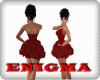 XE Red Roses Dress