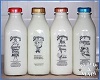 Country Milk Man Bottles