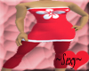 Red Tube Top/Tights