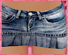 ! denim mini skirt <33