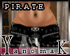 !Yk Pirate Pants Skull