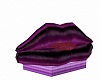 purple lips couch