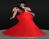 Red Gown Models Avatar Christmas
