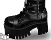 Platform boots | BLACK