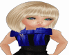 Blue Bow Scarf