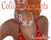 Collier Diamants Rose