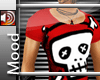 [Jazz] Red Skull Shirt