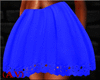 (AV) Blue Lace Skirt