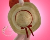 D! cutie hat on hand red