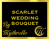 SCARLET WEDDING BOUQUET