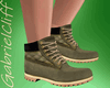 Green Rustic  Boot