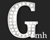Silver Letter G