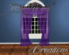 (T)Purple Sheer Curtain0