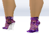 Lace Heels Purple