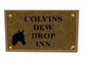 colvins dew drop sign