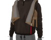 B Off Vest Hoodie