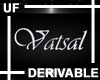 UF Derivable Vatsal Sign