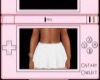 white pleated skirt