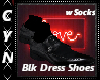 Black Dress Shoes wSocks