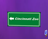Cincy Zoo Sign