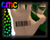 CMC* Barcode Hand Tattoo